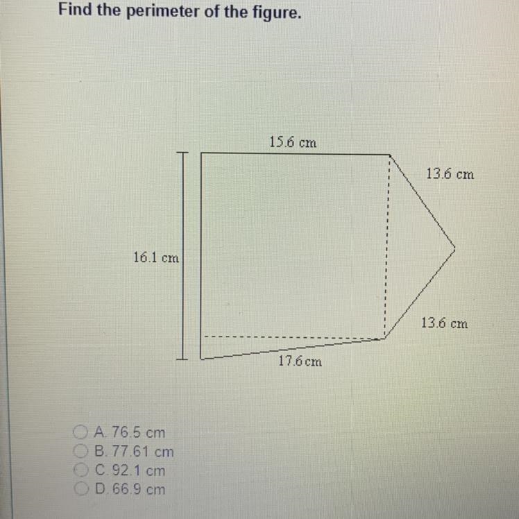 Find the perimeter of the figure.-example-1