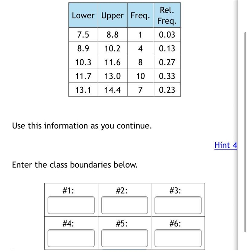 What is class boundaries's answer?-example-1