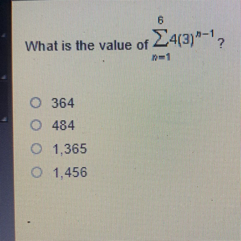 What is the value of 6 364 484 1.365 1.456-example-1