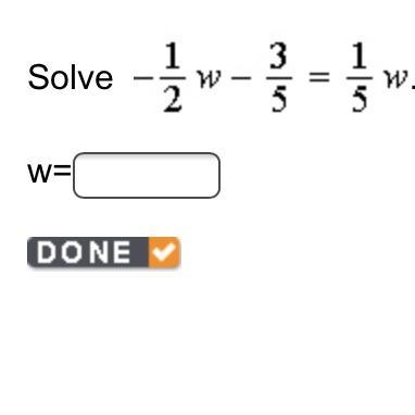 Solve question above ^ w=?-example-1