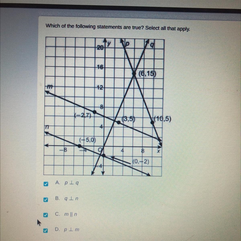 Which of the following statements are true select all that apply￼?-example-1