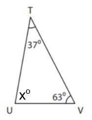 I need help with this please the answers I can choose from are A. 53° B.27° C.100° D-example-1