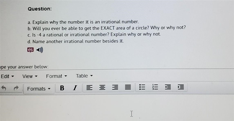 his portion of the dist Question: a. Explain why the number n is an irrational number-example-1