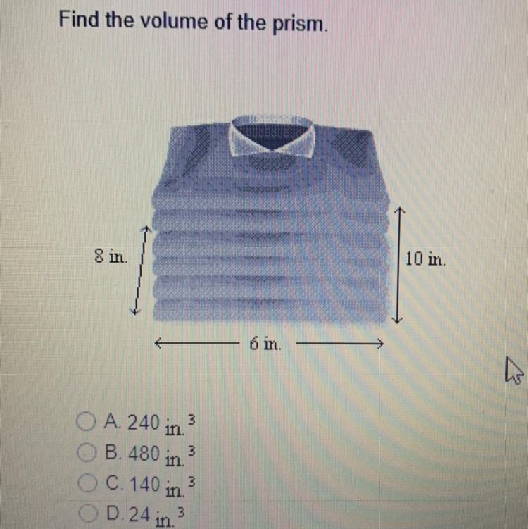 Find the volume of the prism-example-1