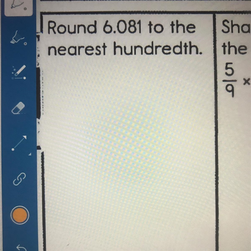 Round 6.081 to the nearest hundredth ￼-example-1