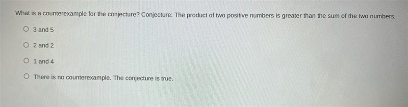 What is a counter example conjecture?-example-1