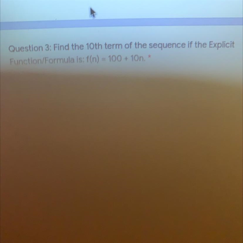 Find the 10th term of the sequence if the explicit function/formula is f(n)=100+10n-example-1