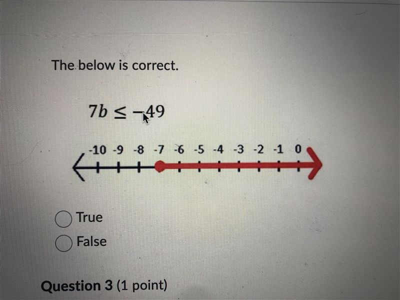 True or False? Please help!!-example-1