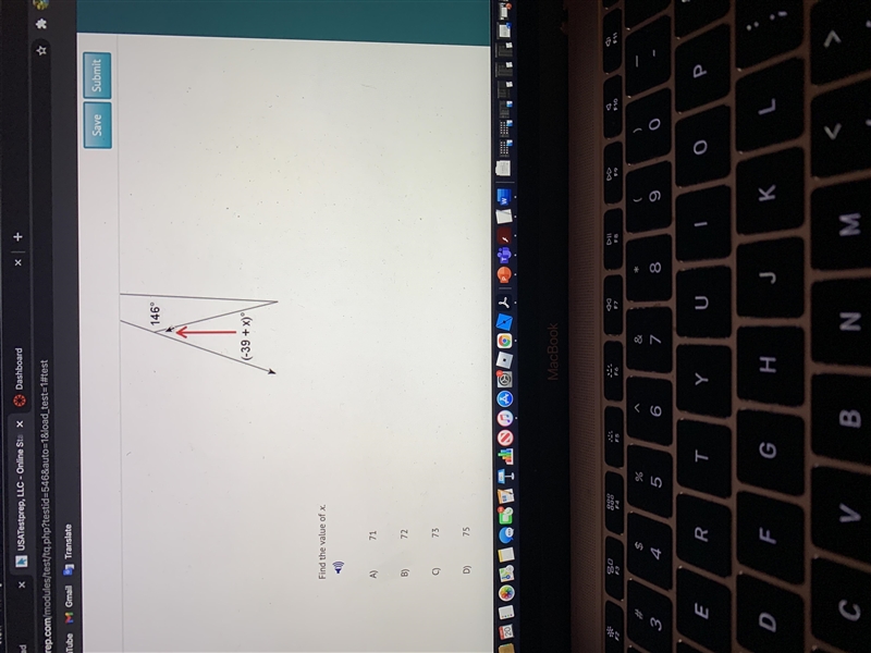 Find the value of x.-example-1