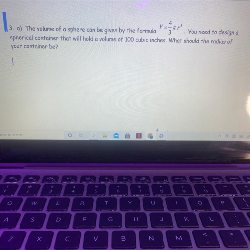 Urgent 35 points !!! What should the radius of your container be?-example-1