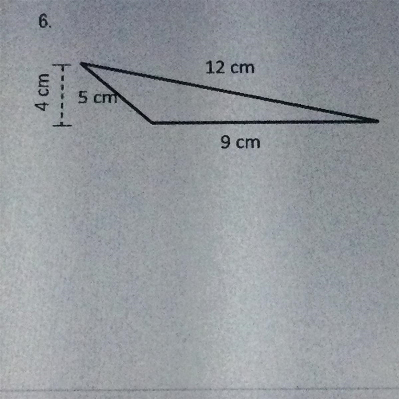 What is the are of this triangle? ( Look at the photo)-example-1