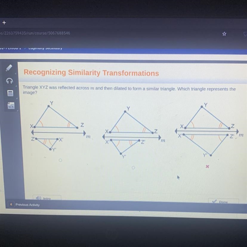 I need help! Recognizing similarity transformation-example-1