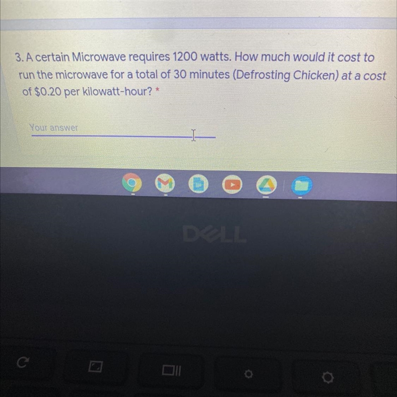 100 points! show work or else i report A certain microwave requires 1200 watts. How-example-1