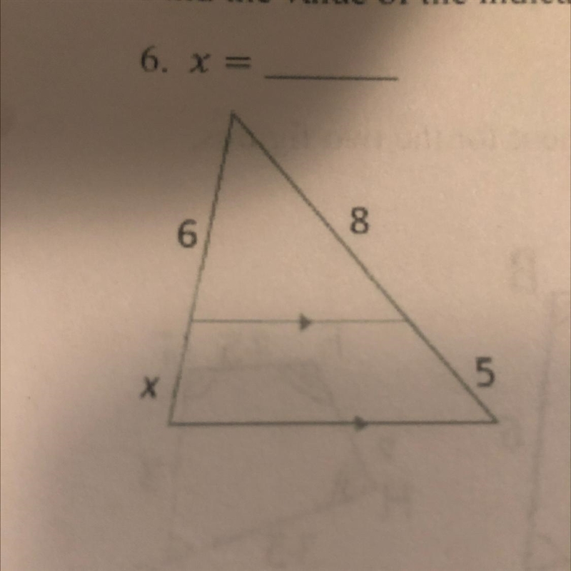 What does the x=?...-example-1