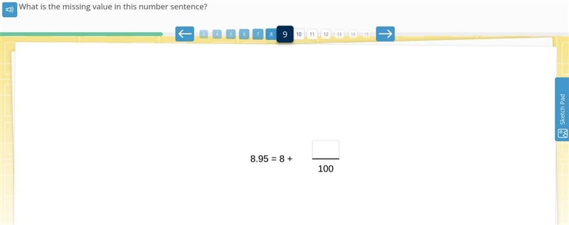 What is the missing value of this problem?-example-1