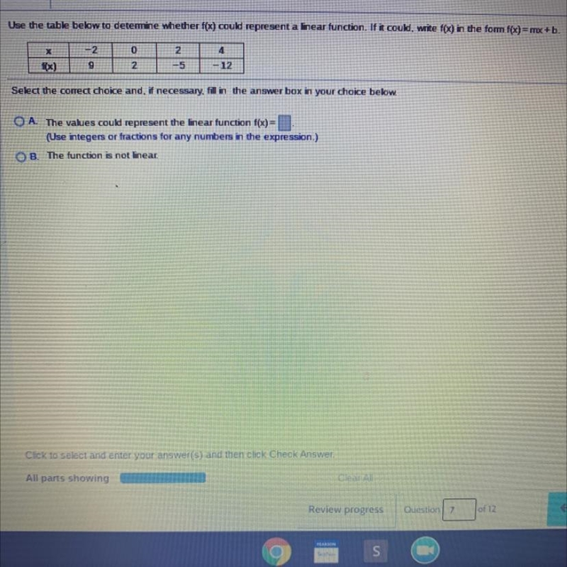 Can someone help me please! I need to know if it’s A or B and what goes in the box-example-1