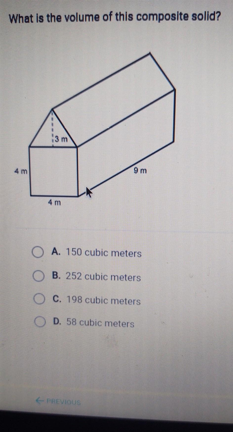 What is the volume of this composite solid ​-example-1