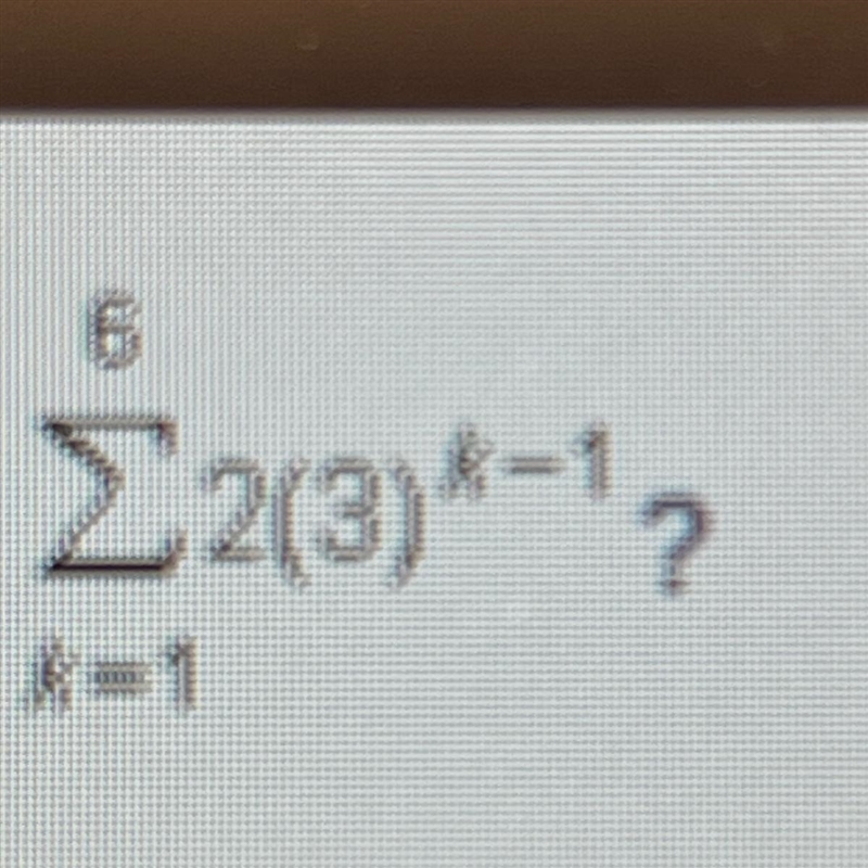 What is the sum of the geometric series?-example-1