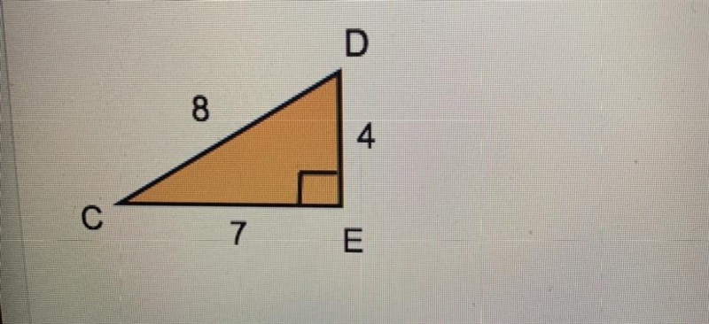 What is the tangent ratio for D-example-1