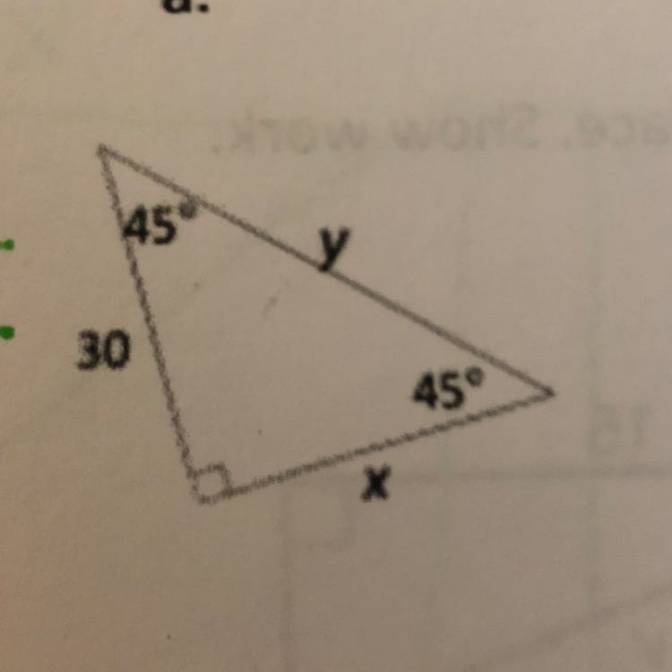 Find missing side lengths-example-1