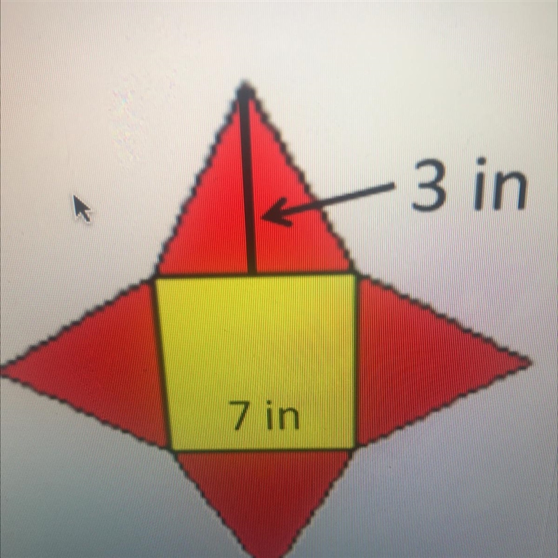 Find the surface area of a triangular pyramid.-example-1