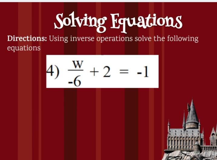 Use inverse operations to solve the equation HELP NOW!!!-example-1