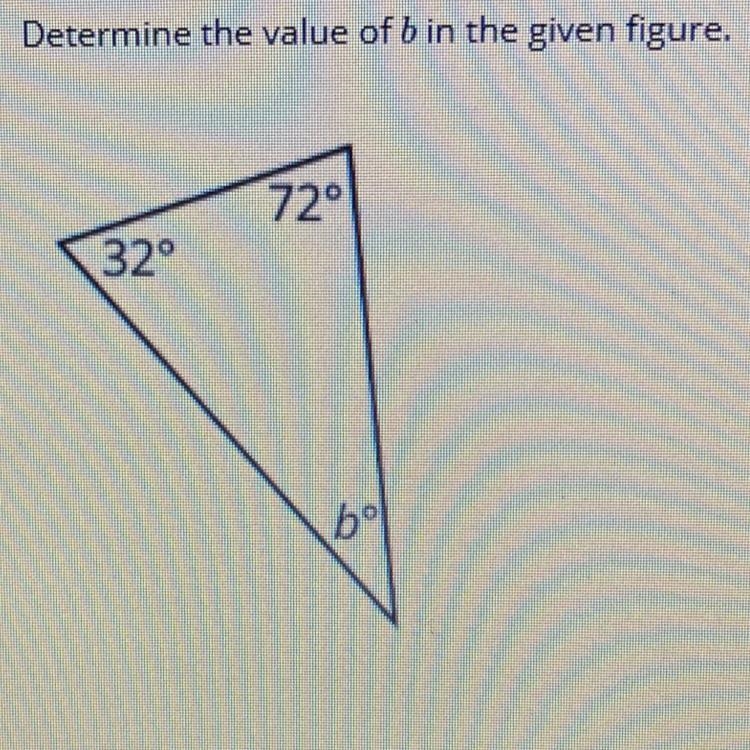 Determine the value of b in the given figure.-example-1