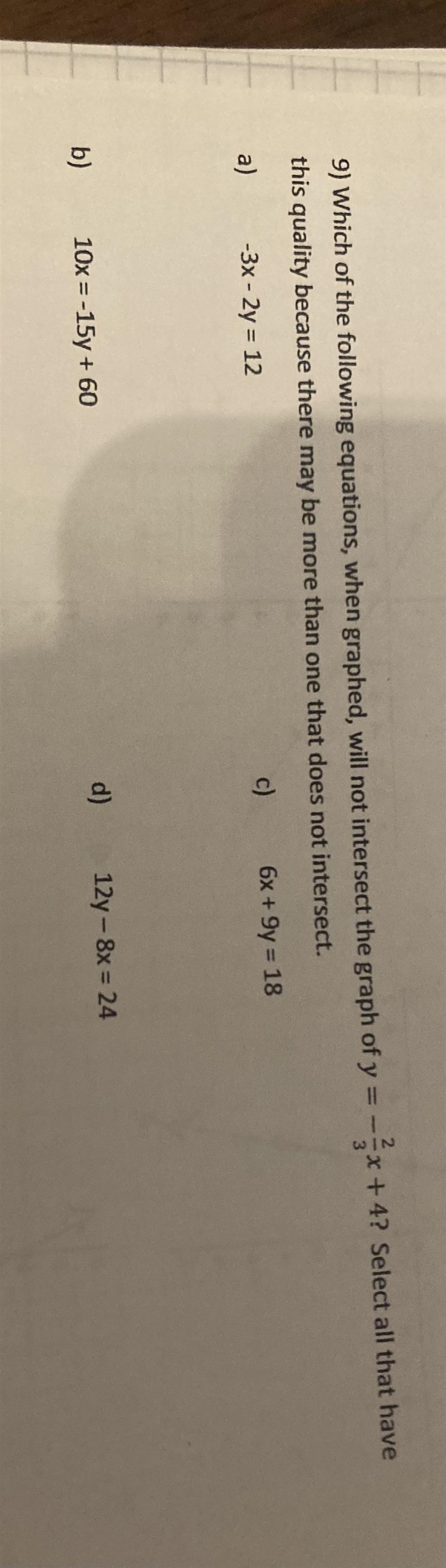 Give letter answer if you give equations rewritten I will give extra points :)-example-1