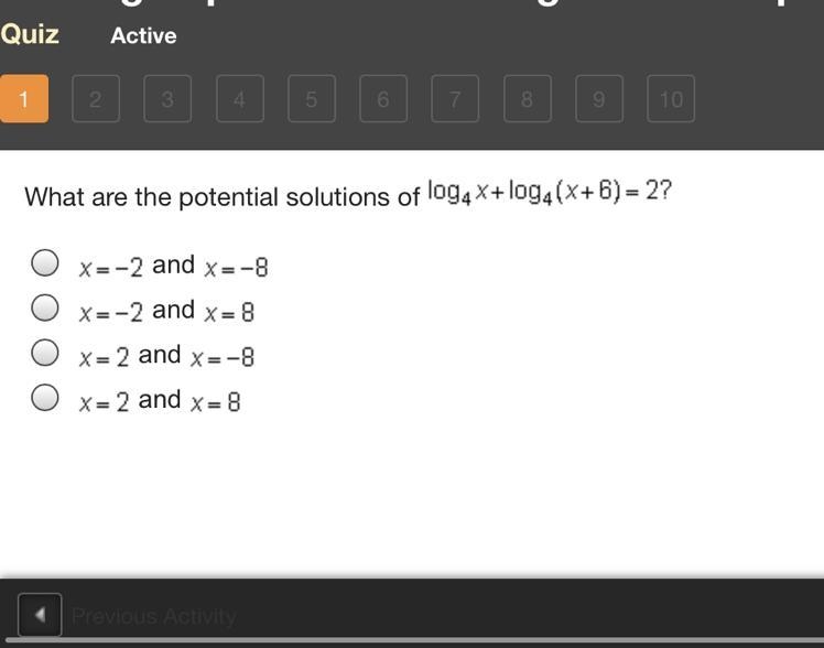 What are the potential solutions of-example-1