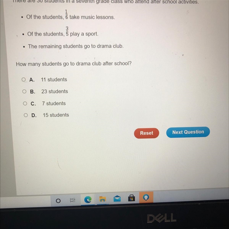 There are 30 students in a seventh grade class who attend after school activities-example-1