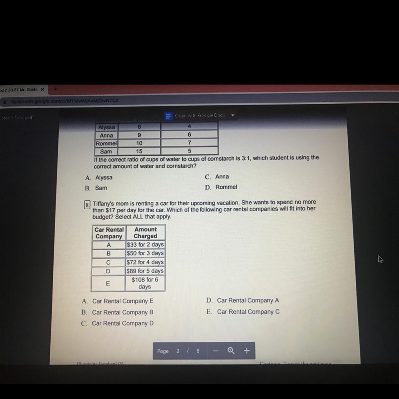 Can y’all help me on question 8?!-example-1