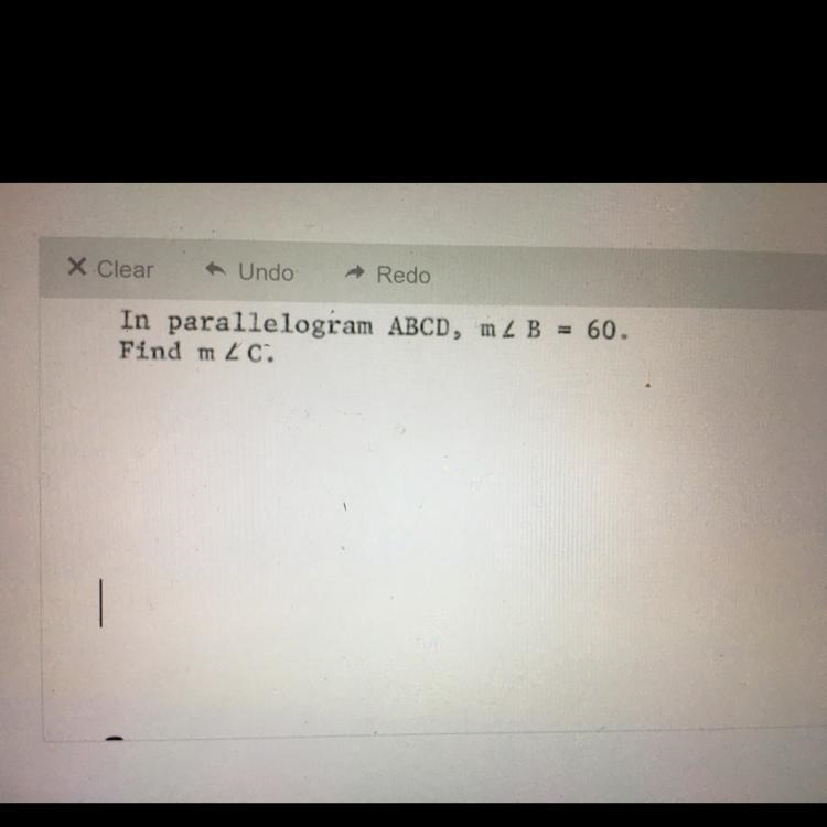 In parallelogram ABCD, m Find m-example-1