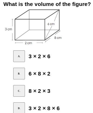 Help me find the volume of the figure.-example-1