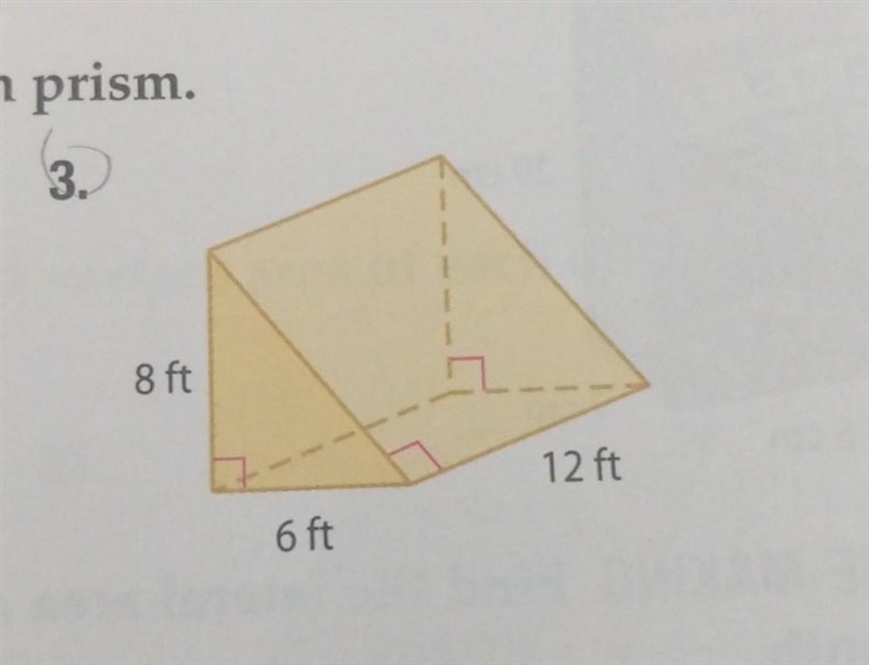 I need to find the surface area of this prism​-example-1