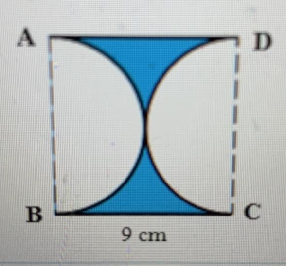 The following three shapes are based only on squares, semi circles, and quarter circles-example-1