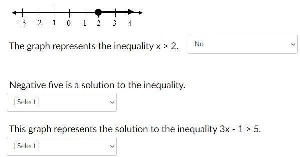 YES or NO for each statement-example-1