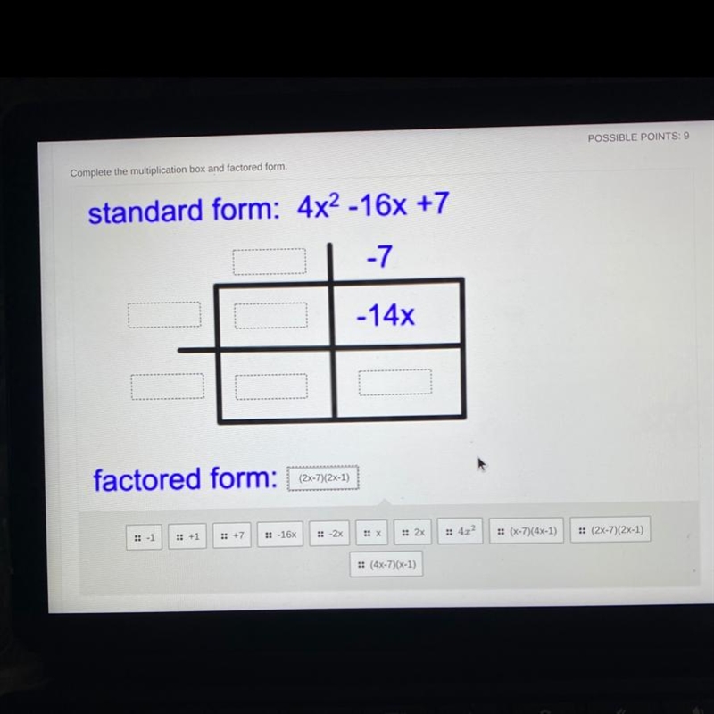 I need help with a math equation, it’s due by 3:00.-example-1