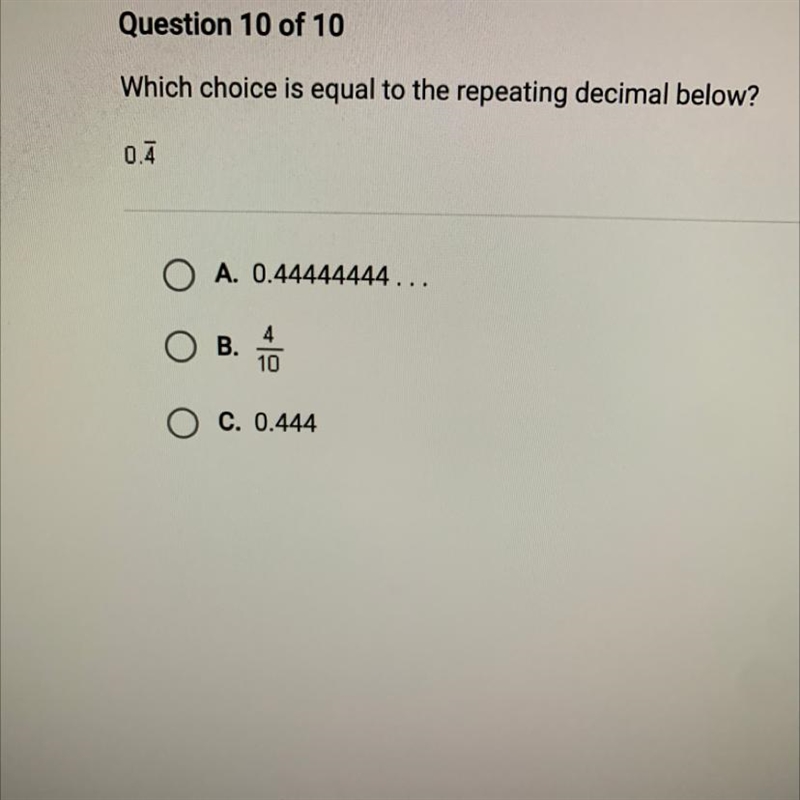 Isn’t it 0.44444444.....or 0.444-example-1