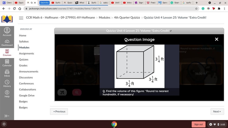 Whats the volume for this question?-example-1