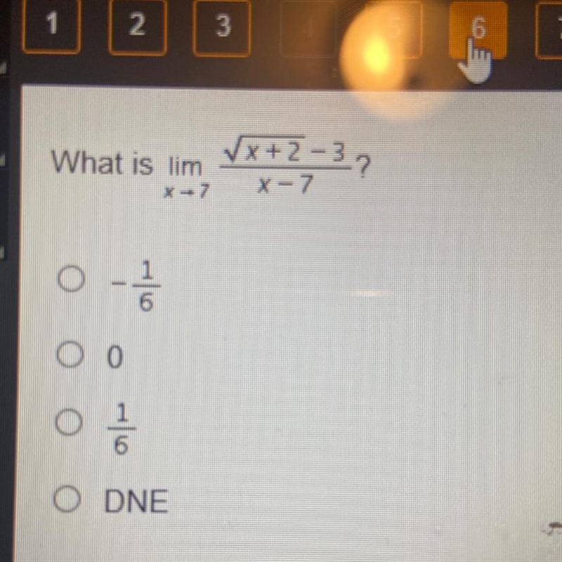 What is lim X-7 Vx+2-3? --example-1