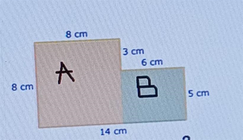 What is the area of square B? ​-example-1