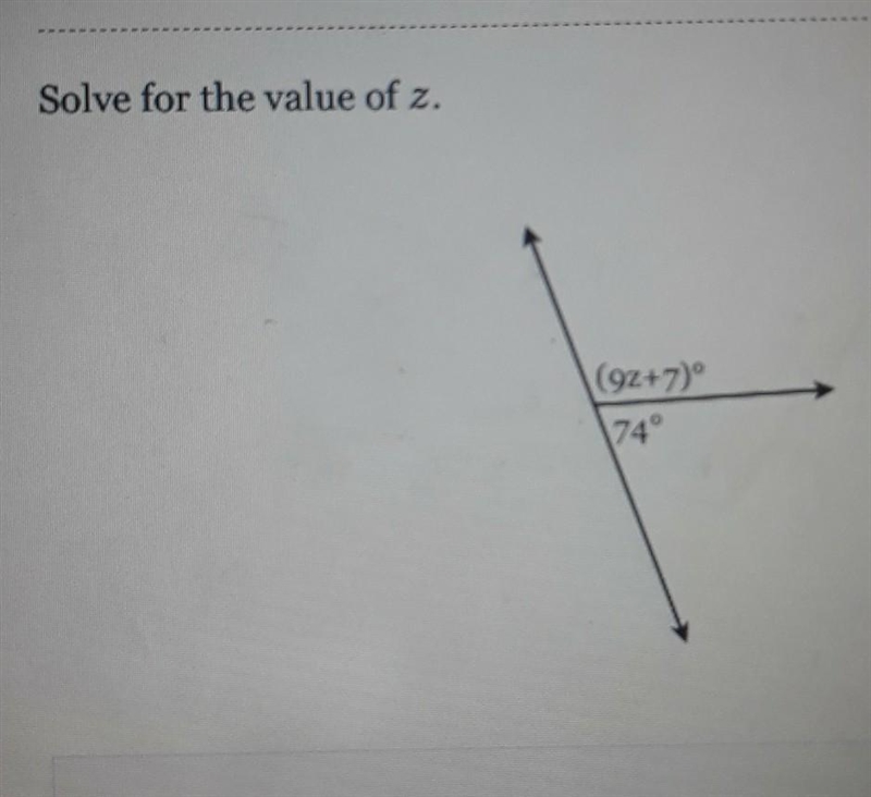 Solve for the value of z​-example-1