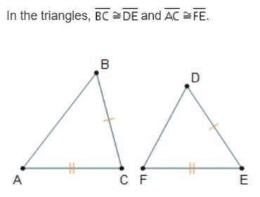 If m < C is greater than m < E, then Line segment A B is ________ Line segment-example-1