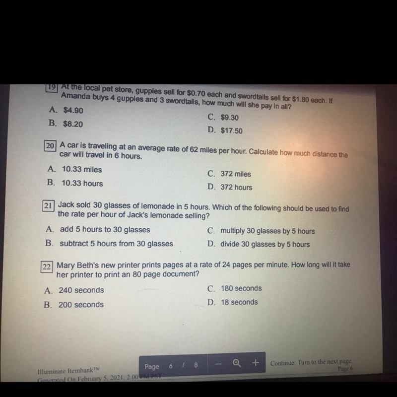 Can y’all help me on question 21?!-example-1