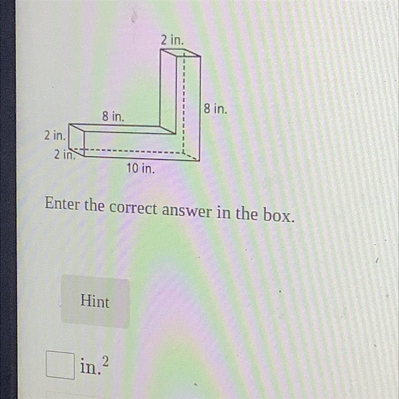 Help asap please :( Find the surface area of the composite figure.-example-1