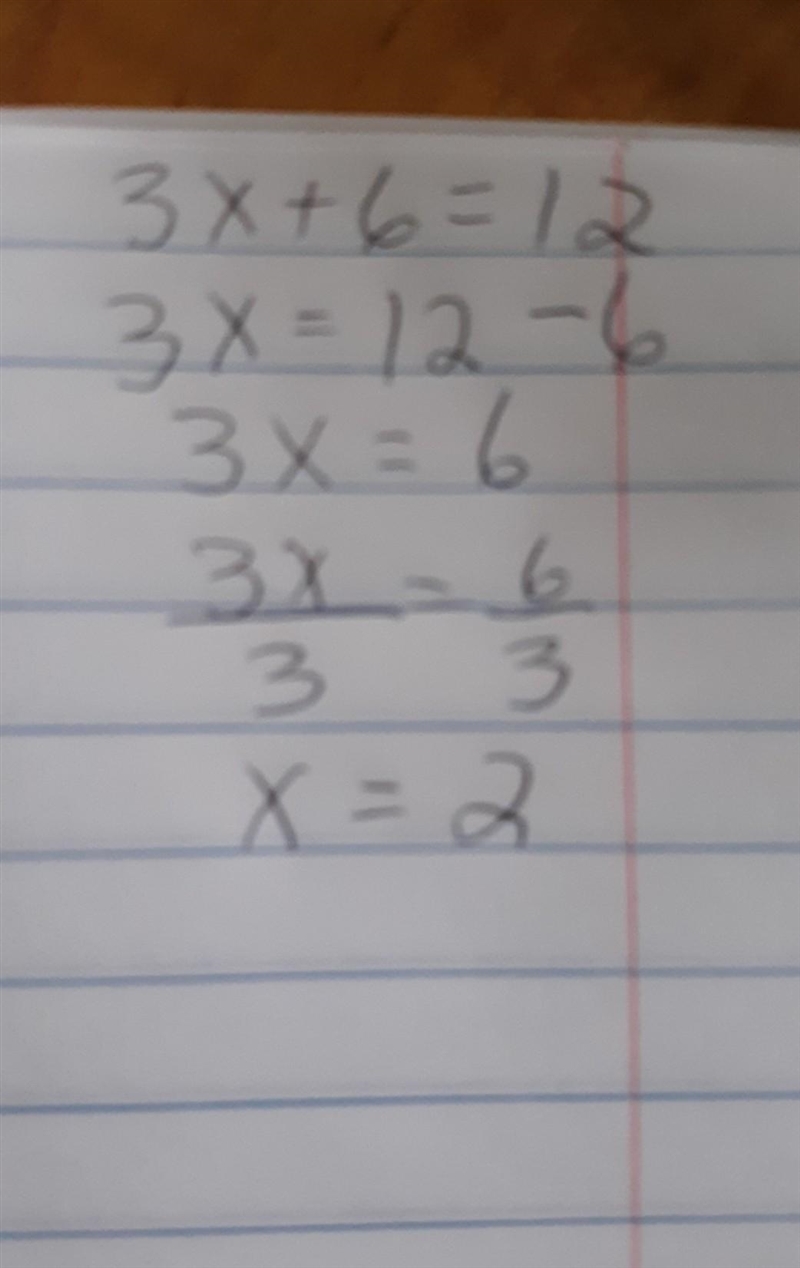 Which of the following equations is the result after the first step in solving 3x-example-1