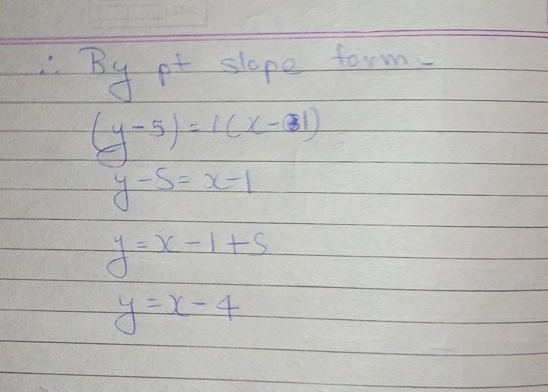 What is the equation of the line that is the perpendicular bisector of the segment-example-2