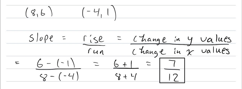 What is the slope of the line containing the Ordered pair (8,6) and (-4,0)?-example-1