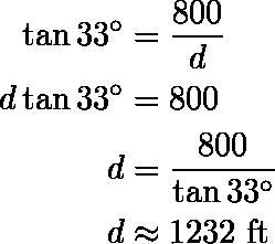 A helicopter hovers 1100 The above a small island the figure shows the angle of depression-example-2