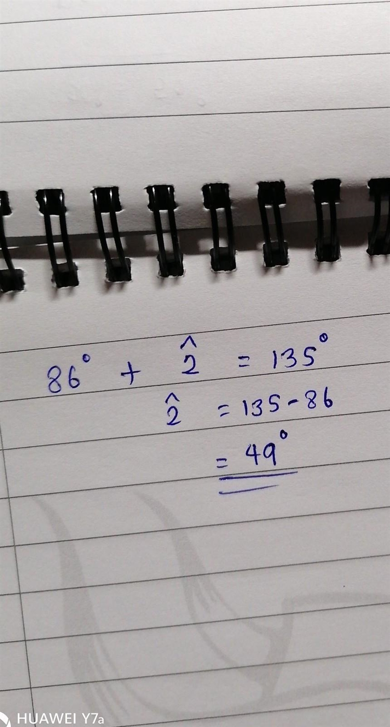 135° Solve for «2. 62 = [?] 45° 142 86° Enter-example-1